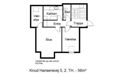 Knud Hansens Vej 7, 2. th. – 6000 Kolding